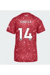 Liverpool Federico Chiesa #14 Fotballdrakt Hjemme Klær Dame 2026-27 Korte ermer